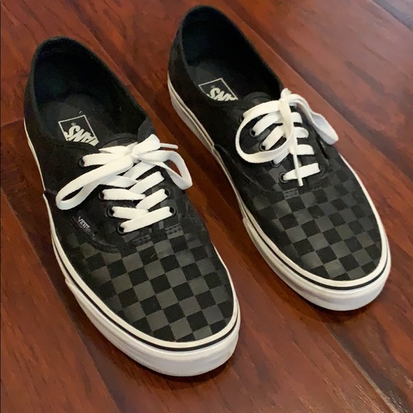 Vans Other - Vans authentic black checkered size 12
